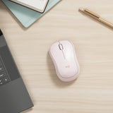 LOGITECH M240 Silent Mouse right and left-handed optical 3 buttons wireless Bluetooth rose