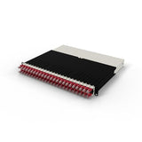 PATCHBOX ONE 24x CAT6A STP ROUGE 0,8 m 8U