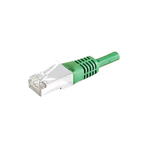 Cordon RJ45 catégorie 6A S/FTP vert - 3 m