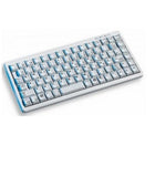 CHERRY Clavier miniature G84-4100 AZERTY USB + PS2 gris