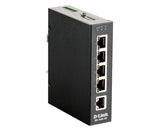 D-LINK 5 Port Unmanaged Switch with 5 x 10/100/1000BaseTX ports