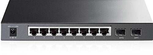 8 Port Smart PoE Switch with 2 SFP ports