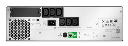 APC Smart-UPS Li-Ion 1500VA Short Depth with SmartConnect UPS Rack AC 230V 1.35 kW 1500VA 1-phase RS-232 USB oc 6 3U