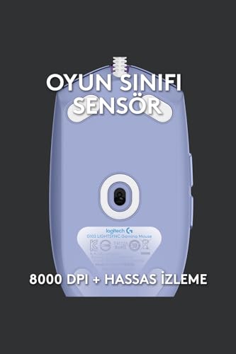 LOGITECH G102 LIGHTSYNC - LILAC - EER