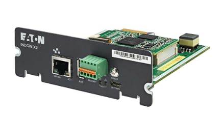 Eaton INDGW-X2 - Carte de supervision distante - X-Slot