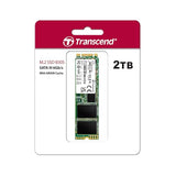 TRANSCEND 2To SSD Interne M.2 2280 SATA3 puce TLC Parfait pour Ultrabook