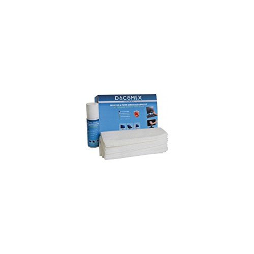 DACOMEX Kit de nettoyage écran LCD/plat 85ml + chiffon