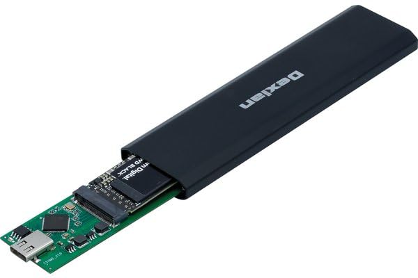 DEXLAN Boîtier externe USB 3.1 Gen2 Type-C SSD M.2 PCIe NVMe