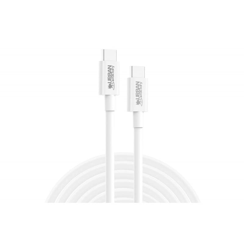 URBAN FACTORY BASEE PVC CABLE USB-C/USB-C 2M