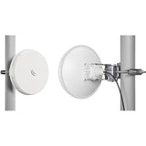 Mikrotik Wire nRAY 2000 Mbit/s Blanc Connexion Ethernet, supportant l'alimentation via ce port (PoE)