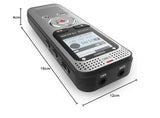 PHILIPS Dictaphone VoiceTracer DVT2010 :Optimisé pour les notes 8Go, 2mic, 40h