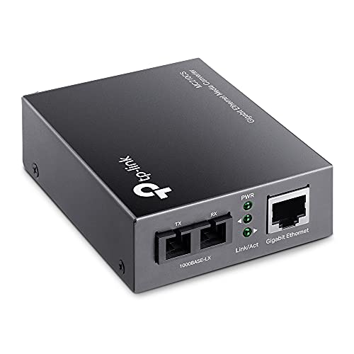 RJ45 to single-mode SC fiber Converter