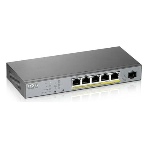 6 Port managed CCTV PoE Switch long ran