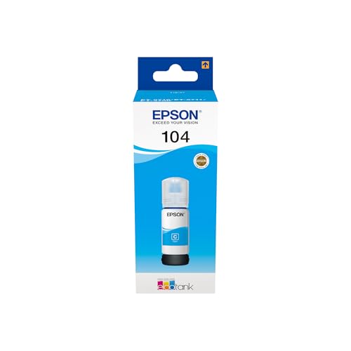 EPSON 1LB 104 EcoTank Magenta ink bottle