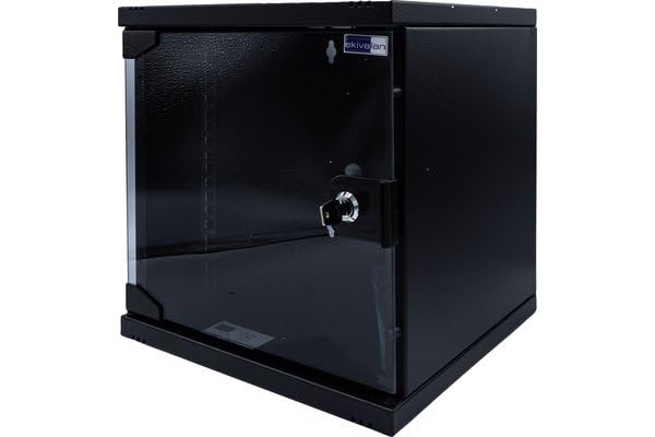 EKIVALAN Coffret 10" 9U profondeur 300mm (noir)