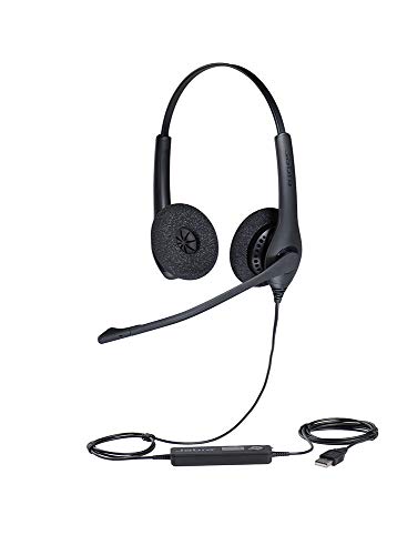 Jabra Biz 1500 Duo USB Casque Avec fil Arceau Bureau/Centre d'appels USB Type-A Noir