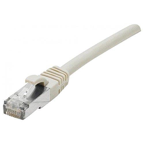 Cordon RJ45 catégorie 6A U/UTP snagless gris - 10 m