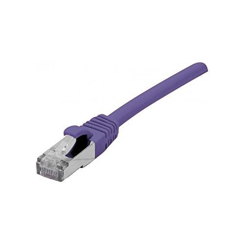 Cordon RJ45 catégorie 6A F/UTP LSOH snagless violet - 1 m