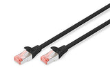 Digitus DK-1644-030/BL câble de réseau Noir 3 m Cat6 S/FTP (S-STP)