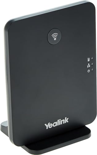 Yealink 1302017 W70B Téléphone sans fil avec une portée de 300m et un annuaire de 1000 entrées