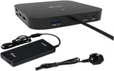 I-TEC USB-C Travel Easy Dock HDMI4K USB-C USB3.0 USB2.0 SD+microSD Card reader Power Delivery 60W 20cm USB-C Cable Sans Alimentation
