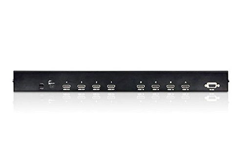 Commutateur matriciel HDMI 4K 4x4 - Commutateur de matrice AV - 10,2 Gbit/s - 340 MHz - 4096 x 2160 pixels - Noir - Métal