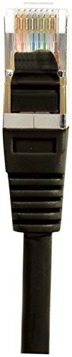 Cordon RJ45 catégorie 6 F/UTP noir - 50 m
