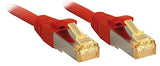 LINDY Cat.7 Patch Cable S/FTP PIMF LSOH Red 15m