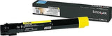 Toner LEXMARK X950X2YG X950, X952, X954 - Yellow