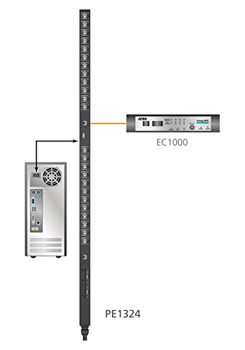 Aten PE1324 multiprise verticale 24 prises C13 ip-ready