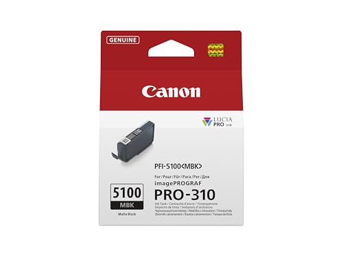 CANON PFI-5100 SERIES Matte Black ink tank