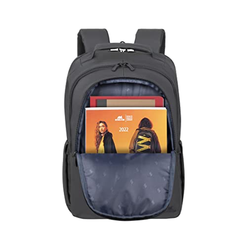 Sac à dos pro 15,6" passant valise Polyester ECO enduit noir