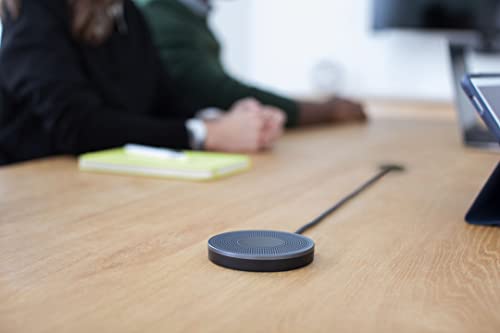 LOGITECH EXPANSION MIC FOR MEETUP Microphone for Small Room Solution for Google Meet for Microsoft Teams Rooms for Zoom Rooms