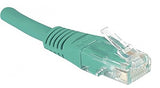 Cordon RJ45 catégorie 6 U/UTP vert CCA - 1 m