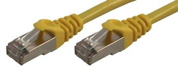 MCL Cordon de brassage RJ45 CAT 6 F/UTP - 5m Jaune