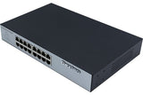 DEXLAN SWITCH 16 Port Gigabit Rackable Fanless