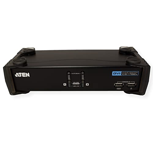 Aten CS1762A KVM DVI / USB + Audio - 2 ports avec cables