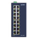 PLANET ISW-1600T commutateur réseau Non-géré Fast Ethernet (10/100) Bleu