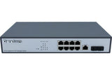 DEXLAN Switch Manageable niveau 2 Rackable 19" 8 ports Gigabit & 2 ports SFP