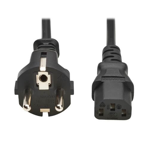 PDU Power Cord, C13 to Schuko (CEE 7/7) - 10A, 250V, H05VV-F