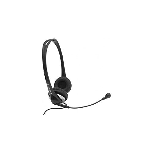 DACOMEX Casque-Micro AH730 stéréo Jack 3.5 mm noir/gris