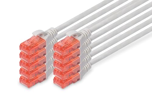 Digitus DK-1617-0025/Y câble de réseau Jaune 0,25 m Cat6 U/UTP (UTP)