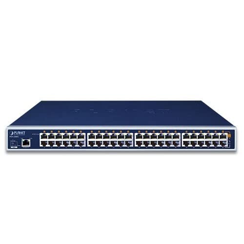 PLANET POE2400G commutateur réseau Géré Gigabit Ethernet (10/100/1000) Connexion Ethernet, supportant l'alimentation via ce port (PoE) Bleu