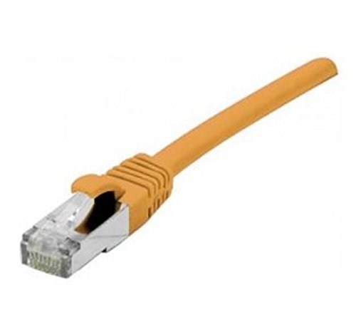 Cordon RJ45 catégorie 6 F/UTP LSOH snagless orange - 2 m