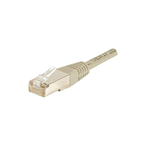 Cordon RJ45 catégorie 6 F/UTP gris CCA - 10 m