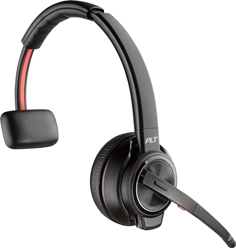 POLY SAVI 8210 UC USB-A MS Casque ss fil PC 1 écout.