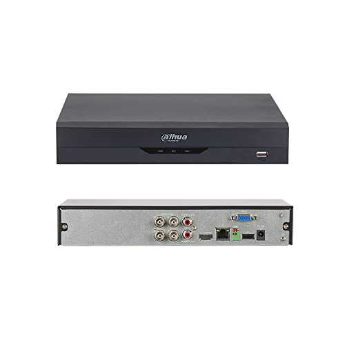Dahua XVR5104HS-4KL-I3 Enregistreur vidéo numérique 4CH Penta-brid 4K Value/5MP Compact 1U 1HDD WizSense