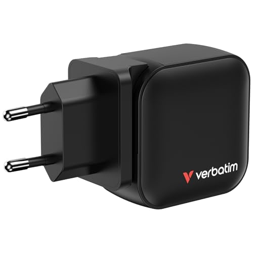 VERBATIM MINI GAN CHARGER 70W 3 PORT US/EU/UK ADP WCF (P)