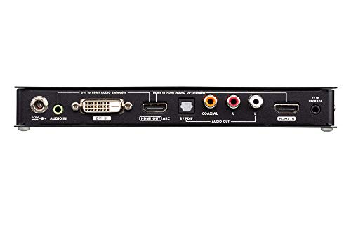 ATEN VC881-AT-G extension audio/video Répéteur AV Noir