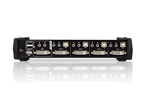 ATEN 4-Port USB DVI Dual Link/Audio KVMP Switch